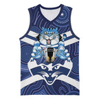 AFL Cats Football Personalised Basketball Jersey Final Geelong Premiers Trophy Aboriginal - Aussie Hoodie