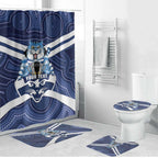 AFL Cats Football Personalised Bathroom Set Final Geelong Premiers Trophy Aboriginal - Aussie Hoodie