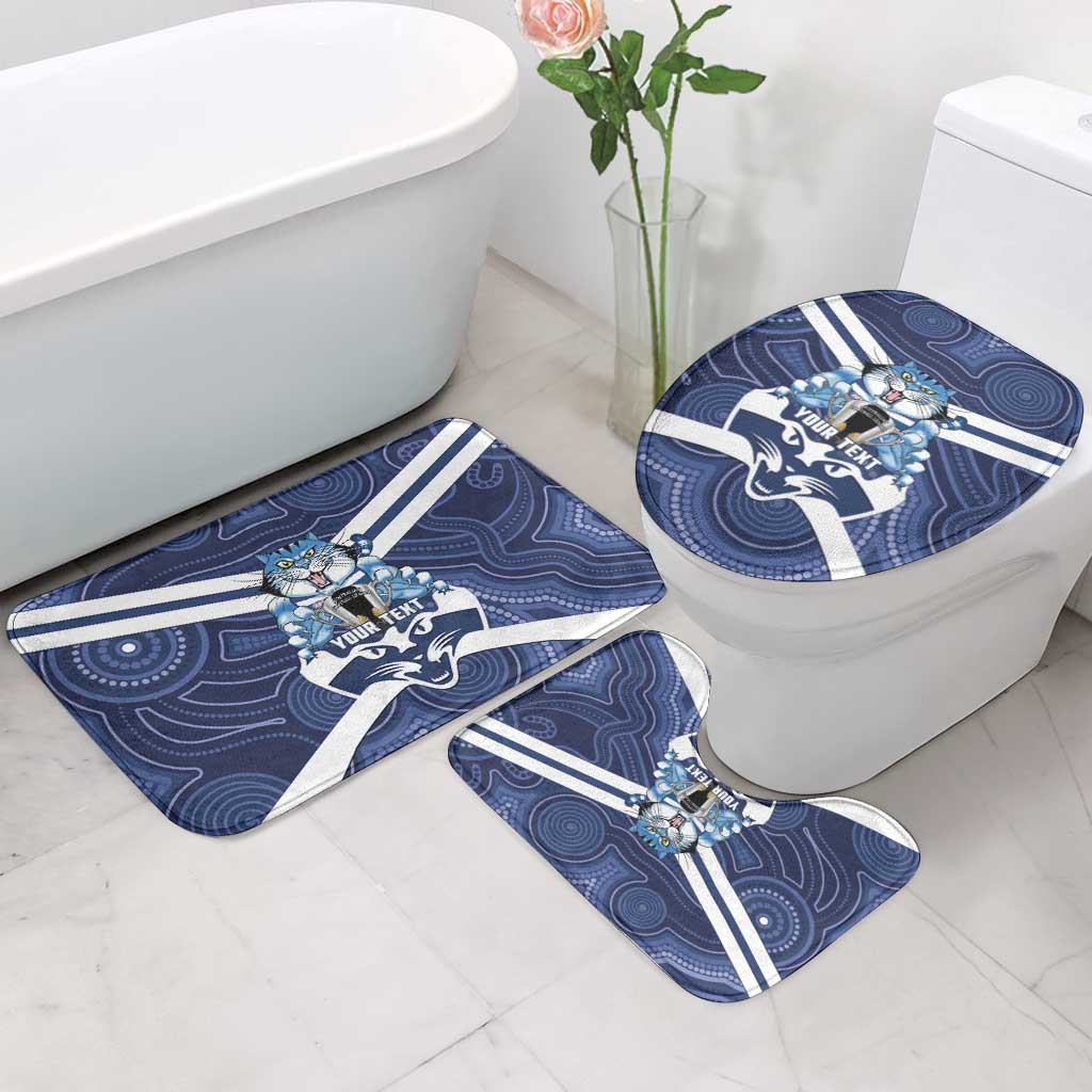 AFL Cats Football Personalised Bathroom Set Final Geelong Premiers Trophy Aboriginal - Aussie Hoodie