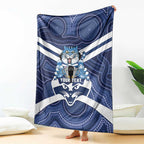 AFL Cats Football Personalised Blanket Final Geelong Premiers Trophy Aboriginal - Aussie Hoodie