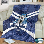 AFL Cats Football Personalised Blanket Final Geelong Premiers Trophy Aboriginal - Aussie Hoodie