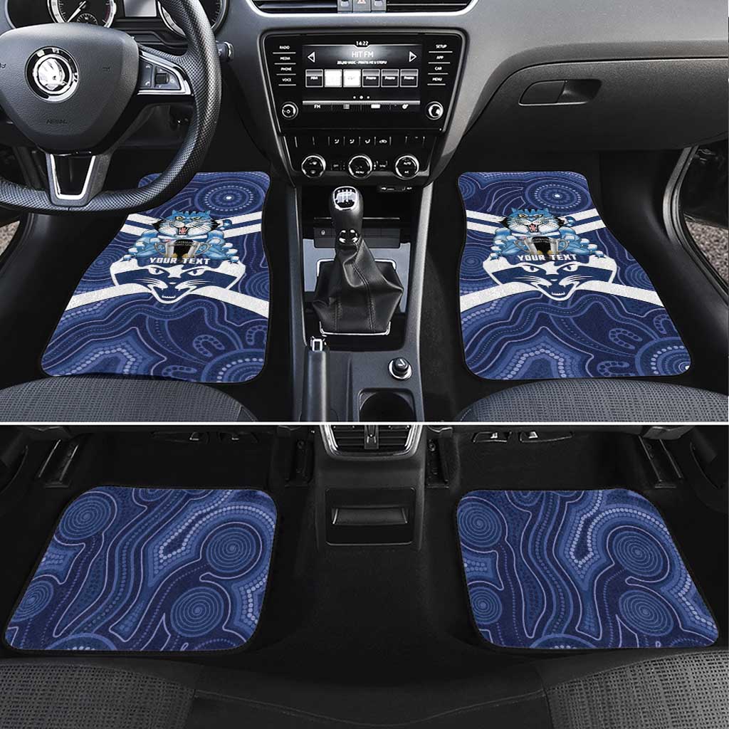AFL Cats Football Personalised Car Mats Final Geelong Premiers Trophy Aboriginal - Aussie Hoodie