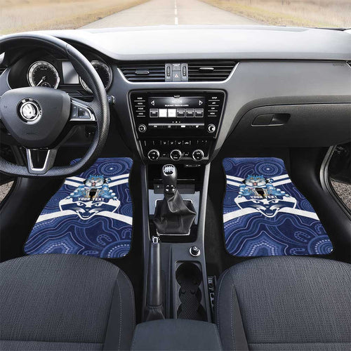 AFL Cats Football Personalised Car Mats Final Geelong Premiers Trophy Aboriginal - Aussie Hoodie