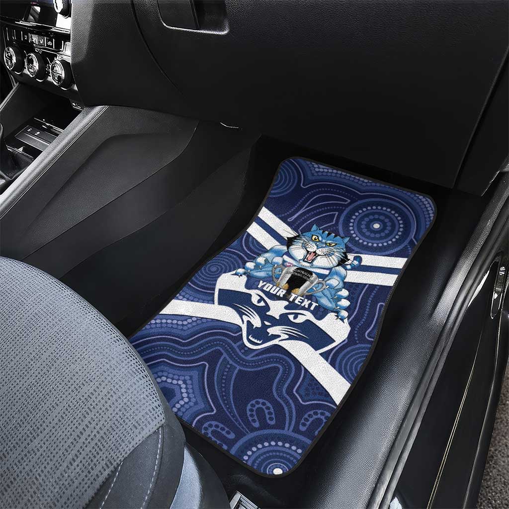 AFL Cats Football Personalised Car Mats Final Geelong Premiers Trophy Aboriginal - Aussie Hoodie