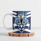 AFL Cats Football Personalised Ceramic Mug Final Geelong Premiers Trophy Aboriginal - Aussie Hoodie