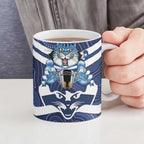 AFL Cats Football Personalised Ceramic Mug Final Geelong Premiers Trophy Aboriginal - Aussie Hoodie