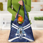 AFL Cats Football Personalised Grocery Bag Final Geelong Premiers Trophy Aboriginal - Aussie Hoodie