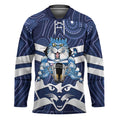 AFL Cats Football Personalised Hockey Jersey Final Geelong Premiers Trophy Aboriginal - Aussie Hoodie