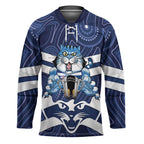 AFL Cats Football Personalised Hockey Jersey Final Geelong Premiers Trophy Aboriginal - Aussie Hoodie