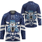 AFL Cats Football Personalised Hockey Jersey Final Geelong Premiers Trophy Aboriginal - Aussie Hoodie