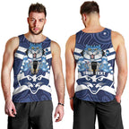 AFL Cats Football Personalised Men Tank Top Final Geelong Premiers Trophy Aboriginal - Aussie Hoodie