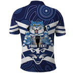 AFL Cats Football Personalised Polo Shirt Final Geelong Premiers Trophy Aboriginal - Aussie Hoodie