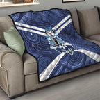 AFL Cats Football Personalised Quilt Final Geelong Premiers Trophy Aboriginal - Aussie Hoodie