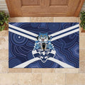 AFL Cats Football Personalised Rubber Doormat Final Geelong Premiers Trophy Aboriginal - Aussie Hoodie