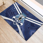 AFL Cats Football Personalised Rubber Doormat Final Geelong Premiers Trophy Aboriginal - Aussie Hoodie