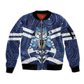 AFL Cats Football Personalised Sleeve Zip Bomber Jacket Final Geelong Premiers Trophy Aboriginal - Aussie Hoodie