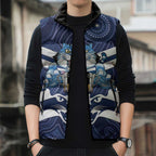 AFL Cats Football Personalised Sleeveless Puffer Jacket Final Geelong Premiers Trophy Aboriginal - Aussie Hoodie