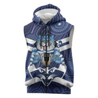 AFL Cats Football Personalised Sleeveless Zip Hoodie Final Geelong Premiers Trophy Aboriginal LT14