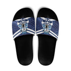 AFL Cats Football Personalised Slide Sandals Final Geelong Premiers Trophy Aboriginal - Aussie Hoodie
