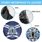 AFL Cats Football Personalised Spare Tire Cover Final Geelong Premiers Trophy Aboriginal - Aussie Hoodie
