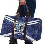 AFL Cats Football Personalised Travel Bag Final Geelong Premiers Trophy Aboriginal - Aussie Hoodie