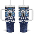 AFL Cats Football Personalised Tumbler With Handle Final Geelong Premiers Trophy Aboriginal - Aussie Hoodie