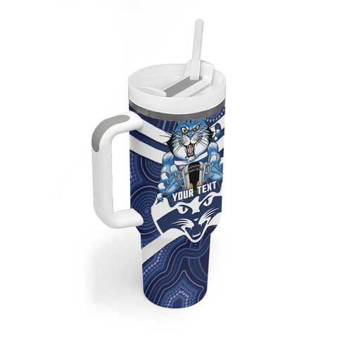AFL Cats Football Personalised Tumbler With Handle Final Geelong Premiers Trophy Aboriginal - Aussie Hoodie