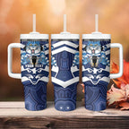 AFL Cats Football Personalised Tumbler With Handle Final Geelong Premiers Trophy Aboriginal - Aussie Hoodie