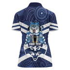 AFL Cats Football Personalised Women Polo Shirt Final Geelong Premiers Trophy Aboriginal - Aussie Hoodie