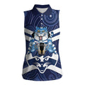 AFL Cats Football Personalised Women Sleeveless Polo Shirt Final Geelong Premiers Trophy Aboriginal - Aussie Hoodie