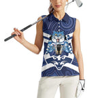 AFL Cats Football Personalised Women Sleeveless Polo Shirt Final Geelong Premiers Trophy Aboriginal - Aussie Hoodie
