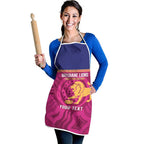 AFL Lions Football Custom Apron Brisbane Fight For Victory Indigenous Art - Aussie Hoodie