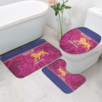 AFL Lions Football Custom Bathroom Set Brisbane Fight For Victory Indigenous Art - Aussie Hoodie