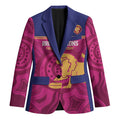 AFL Lions Football Custom Blazer Brisbane Fight For Victory Indigenous Art - Aussie Hoodie