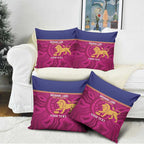 AFL Lions Football Custom Pillow Cover Brisbane Fight For Victory Indigenous Art - Aussie Hoodie