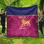 AFL Lions Football Custom Quilt Brisbane Fight For Victory Indigenous Art - Aussie Hoodie