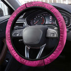 AFL Lions Football Steering Wheel Cover Brisbane Fight For Victory Indigenous Art - Aussie Hoodie