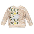Australia Long-billed Corella Kid Ugly Christmas Sweater Cacatua Tenuirostris Plumeria Aboriginal Art - Aussie Hoodie
