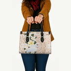 Australia Long-billed Corella Leather Bag Cacatua Tenuirostris Plumeria Aboriginal Art - Aussie Hoodie