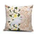 Australia Long-billed Corella Pillow Cover Cacatua Tenuirostris Plumeria Aboriginal Art - Aussie Hoodie