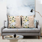 Australia Long-billed Corella Pillow Cover Cacatua Tenuirostris Plumeria Aboriginal Art - Aussie Hoodie