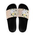 Australia Long-billed Corella Slide Sandals Cacatua Tenuirostris Plumeria Aboriginal Art - Aussie Hoodie