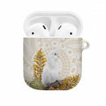 Australia Little Corella AirPods Case Cacatua Sanguinea Western Grevillea Aboriginal Art - Aussie Hoodie