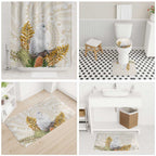 Australia Little Corella Bathroom Set Cacatua Sanguinea Western Grevillea Aboriginal Art - Aussie Hoodie