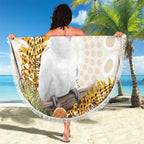 Australia Little Corella Beach Blanket Cacatua Sanguinea Western Grevillea Aboriginal Art - Aussie Hoodie