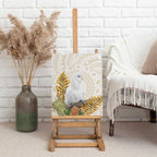 Australia Little Corella Canvas Wall Art Cacatua Sanguinea Western Grevillea Aboriginal Art - Aussie Hoodie