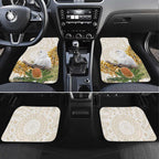 Australia Little Corella Car Mats Cacatua Sanguinea Western Grevillea Aboriginal Art - Aussie Hoodie