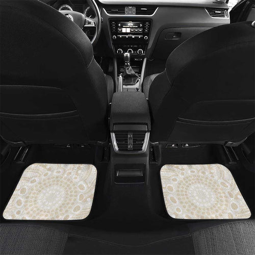 Australia Little Corella Car Mats Cacatua Sanguinea Western Grevillea Aboriginal Art - Aussie Hoodie