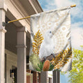 Australia Little Corella Garden Flag Cacatua Sanguinea Western Grevillea Aboriginal Art - Aussie Hoodie