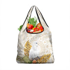 Australia Little Corella Grocery Bag Cacatua Sanguinea Western Grevillea Aboriginal Art - Aussie Hoodie